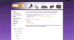 Desktop Screenshot of addontextile.com
